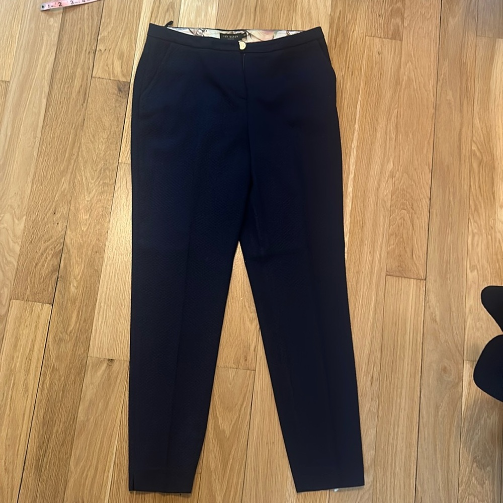Ted baker suit pants blue
